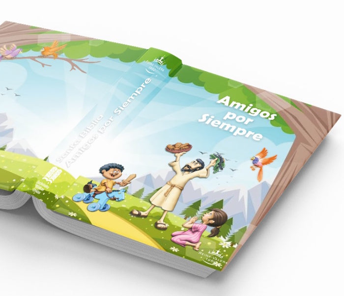 Biblia para niños Amigos por Siempre Reina Valera 1960 Tapa Dura