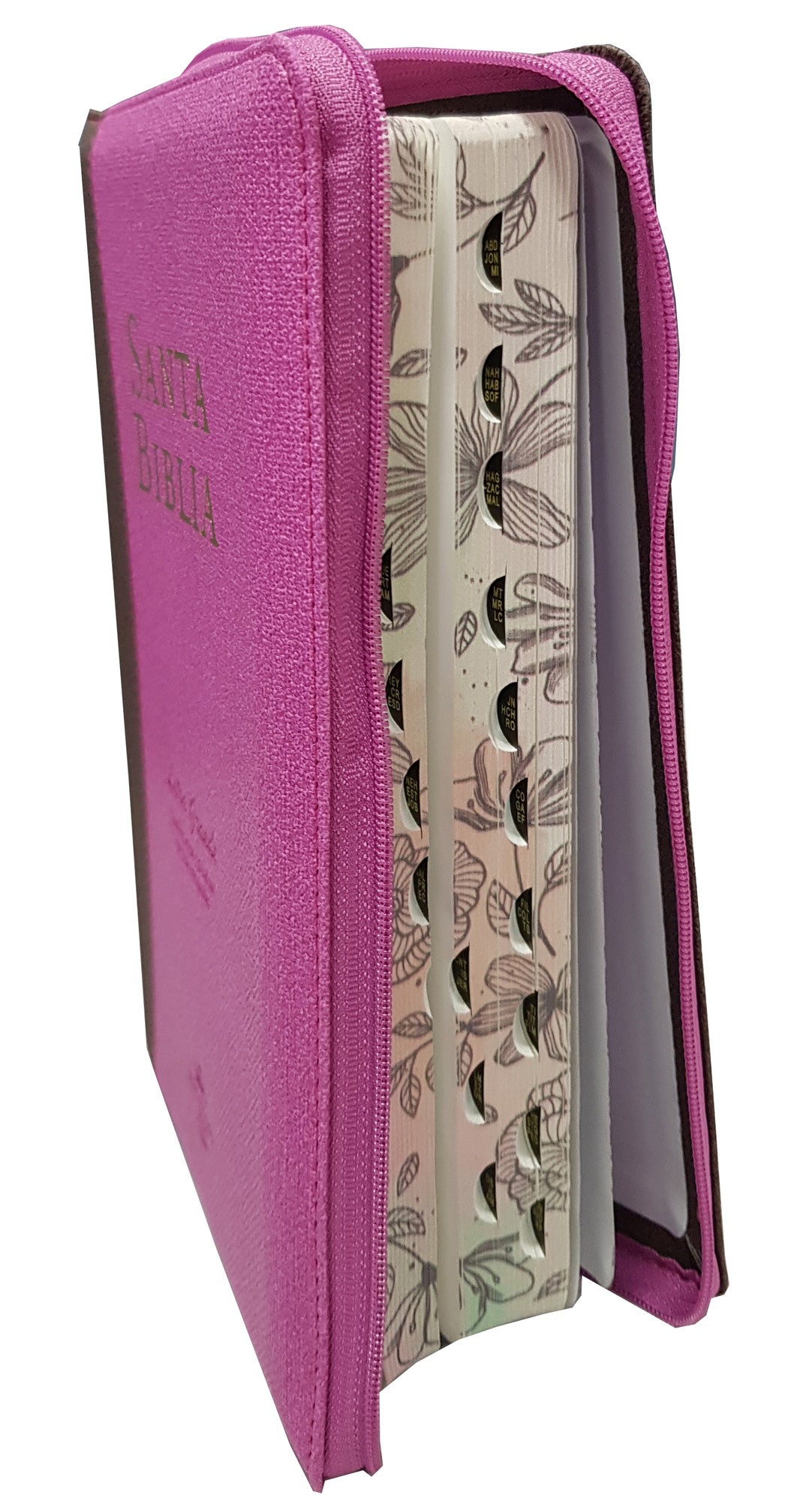 Biblia RVR1960 Letra Grande Rosa y Café