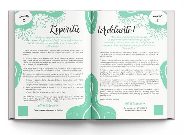 Biblia Arte RVC devocionales lettering