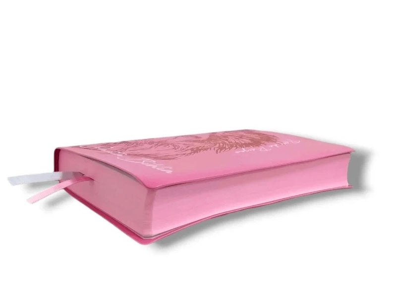Biblia Reina Valera 1960 Letra Grande Diseño León Rosa