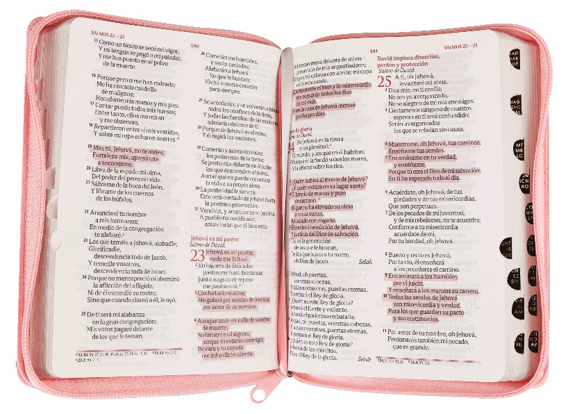 Biblia Reina Valera 1960 Compacta, fuente de bendiciones - Quinceañera