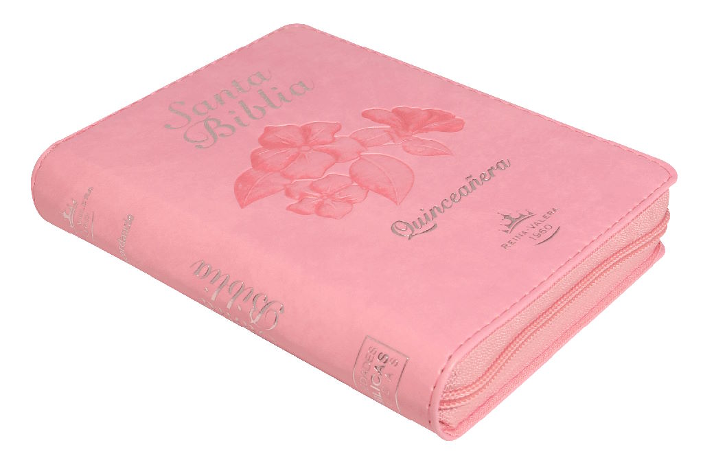Biblia Reina Valera 1960 Compacta, fuente de bendiciones - Quinceañera