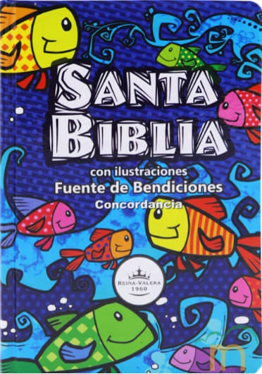 Biblia Ilustrada para niños Reina Valera 1960 tapa dura