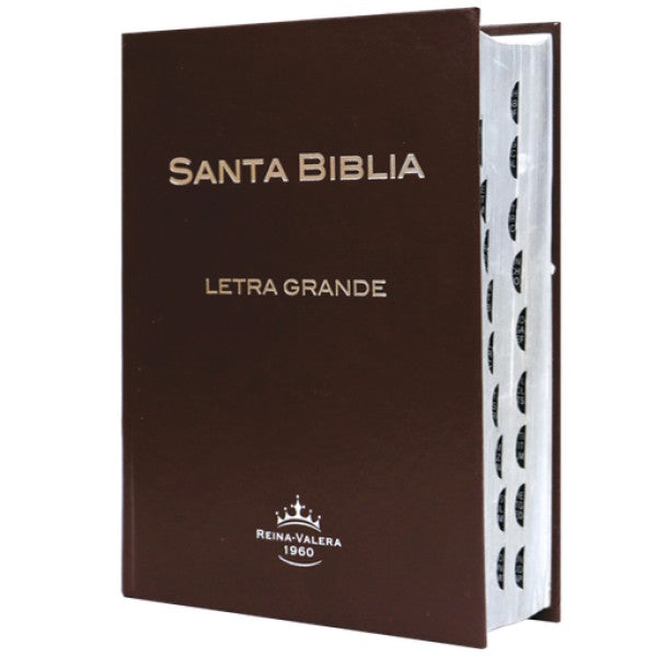 Biblia Letra Grande Reina Valera 1960 Indice Tapa Dura