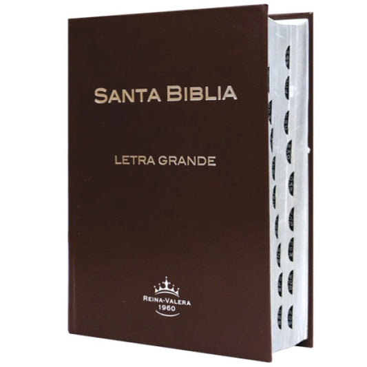 Biblia Letra Grande Reina Valera 1960 Indice Tapa Dura