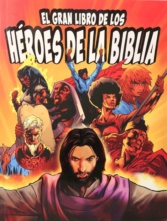 El Gran Libro De Los Héroes De La Biblia Cubierta Flexible Comic Manga