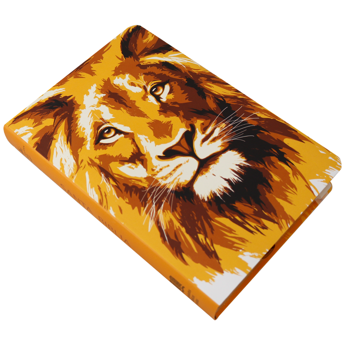 Biblia Reina Valera 1960 letra grande 12 puntos tapa semiflexible león