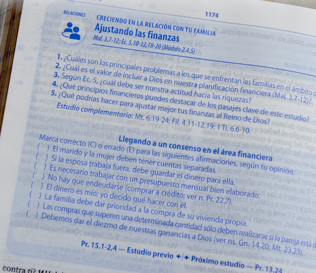 Biblia de Estudio del Discipulado Reina Valera 1960