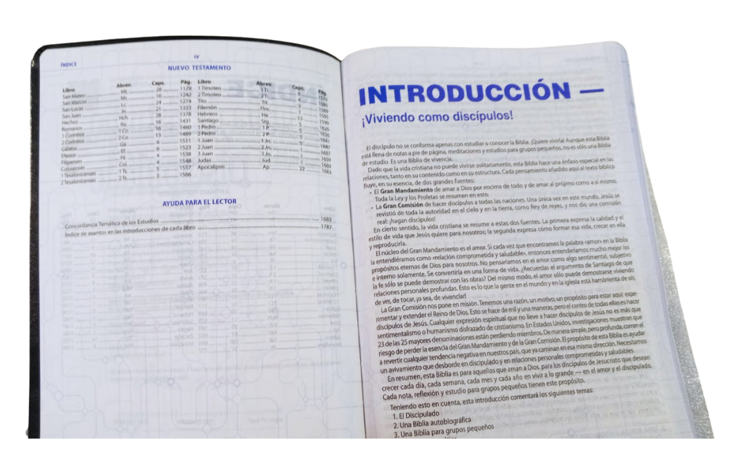 Biblia de Estudio del Discipulado Reina Valera 1960