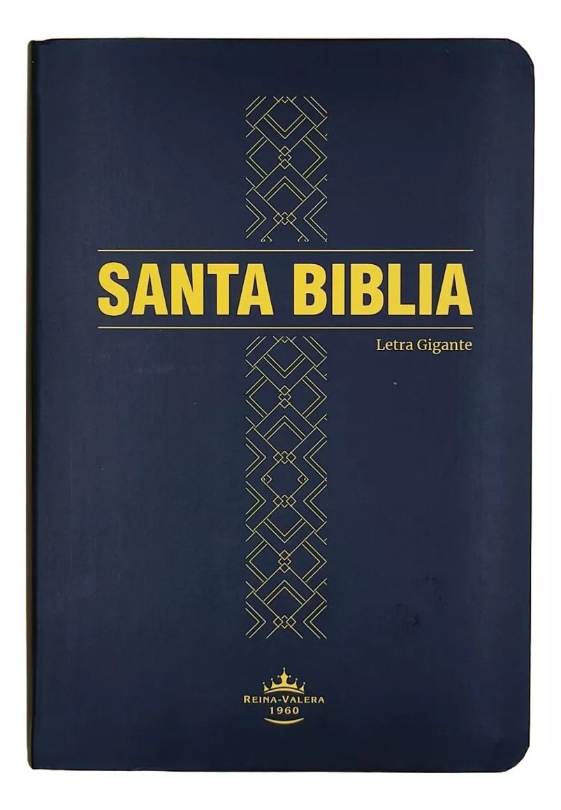 Biblia RVR1960 Letra Gigante Concordancia Semiflex Negra