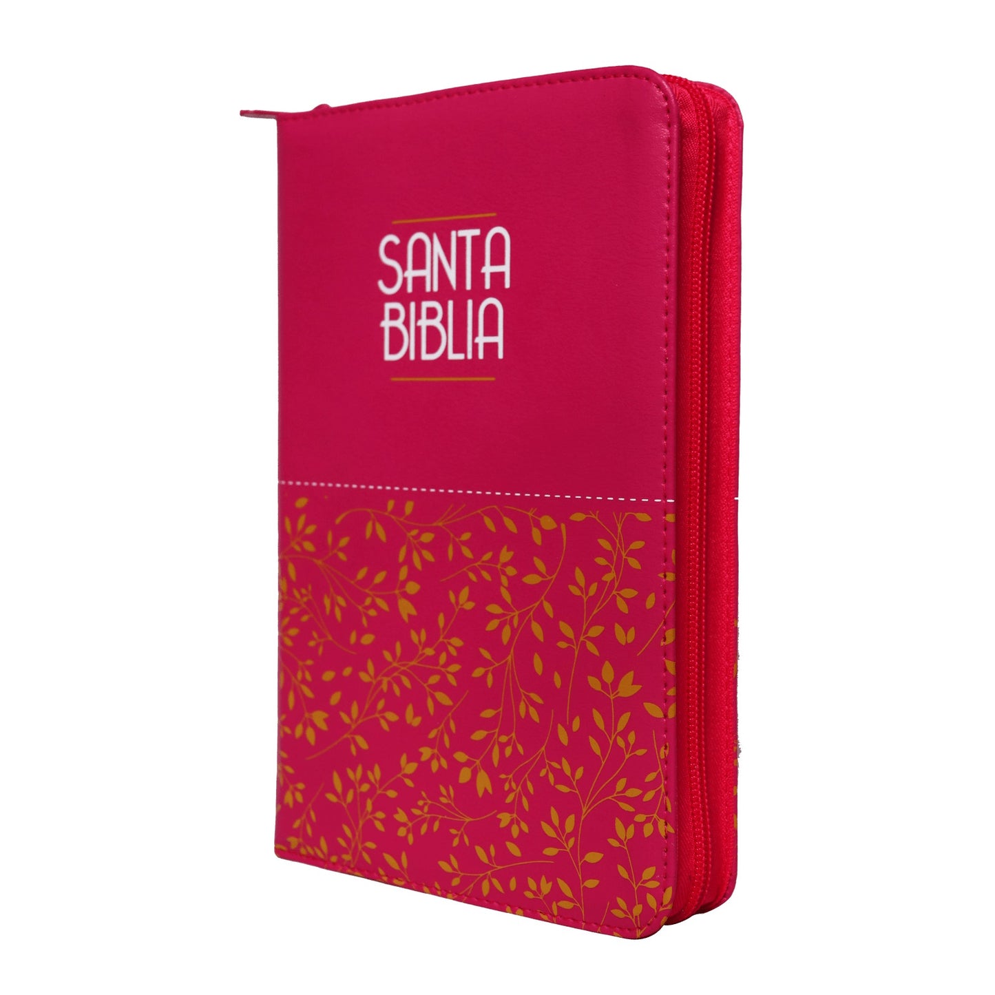 Biblia Reina Valera 1960 Fucsia Cierre Letra Grande