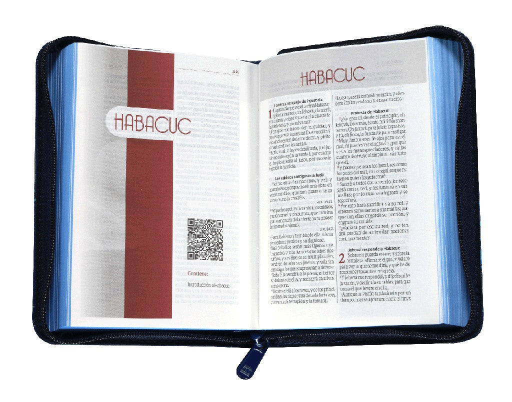 Biblia RVR1960 de bolsillo cierre y concordancia