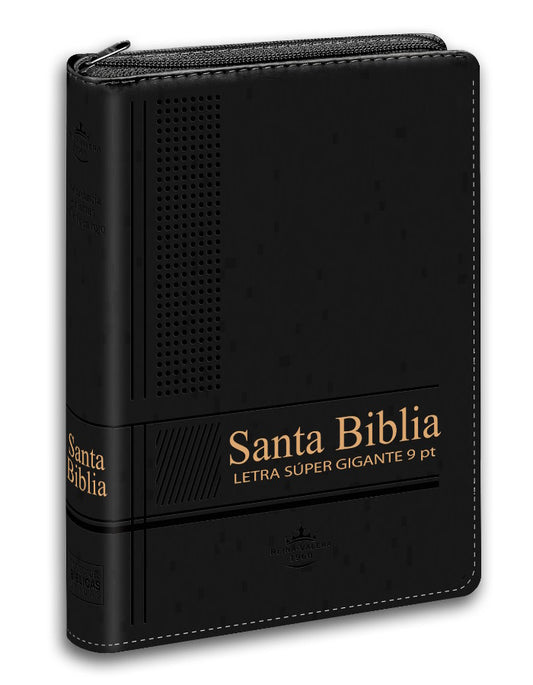 Biblia RVR1960 de bolsillo 9 puntos cierre e índice