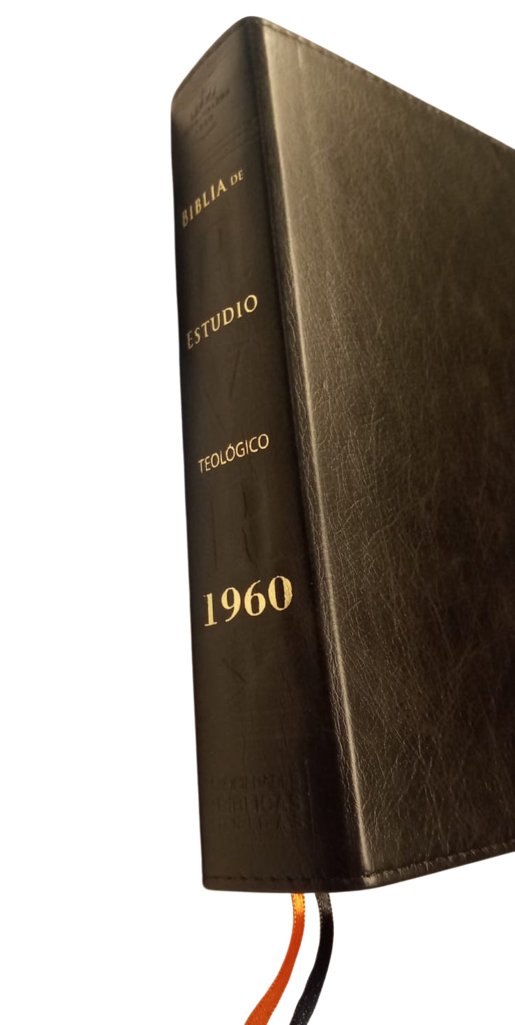 Biblia De Estudio Teológico Rvr 1960 Índice Grande Piel Genuina