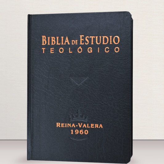 Biblia De Estudio Teológico Rvr 1960 Indice Tapa dura