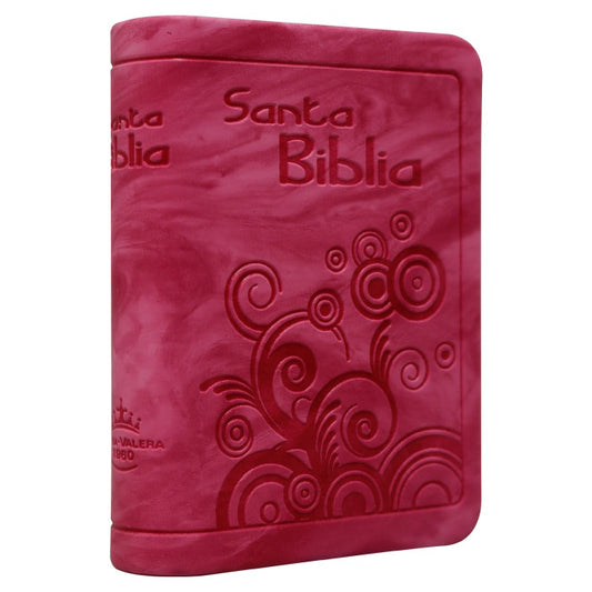 Biblia minibolsillo RVR1960 fucsia