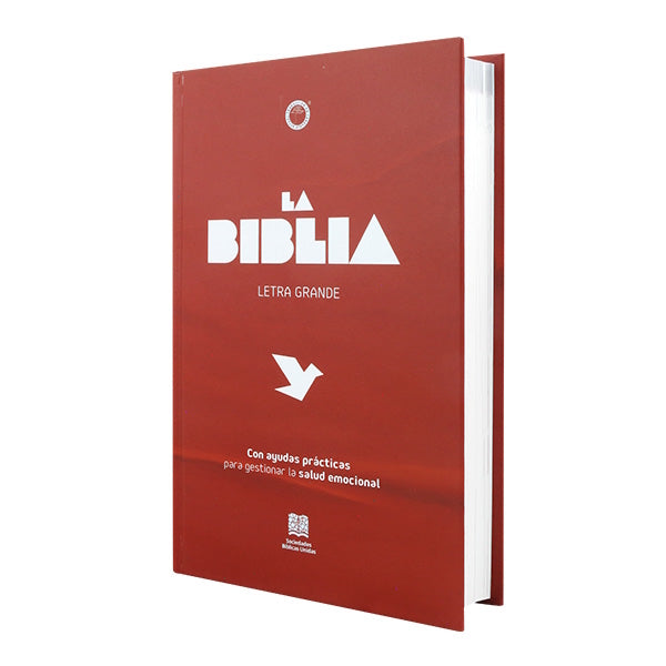 Biblia TLA Letra grande 12 puntos con ayuda emocional