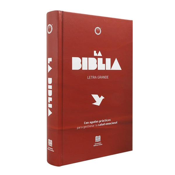 Biblia TLA Letra grande 12 puntos con ayuda emocional