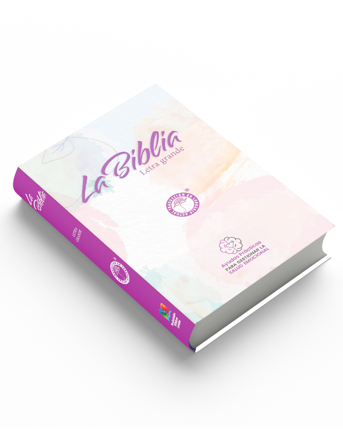 Biblia TLA Letra grande 12 puntos con ayuda emocional