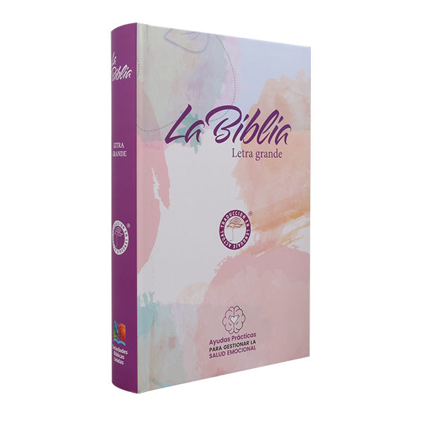 Biblia TLA Letra grande 12 puntos con ayuda emocional