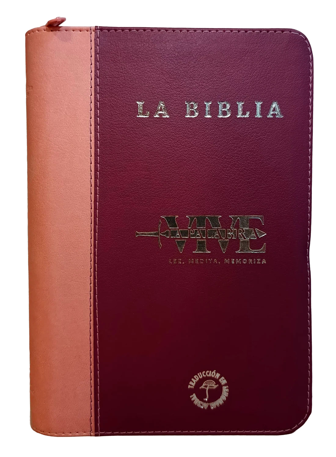 Biblia TLA Vive La Palabra Letra Grande con Cierre y ayudes QR