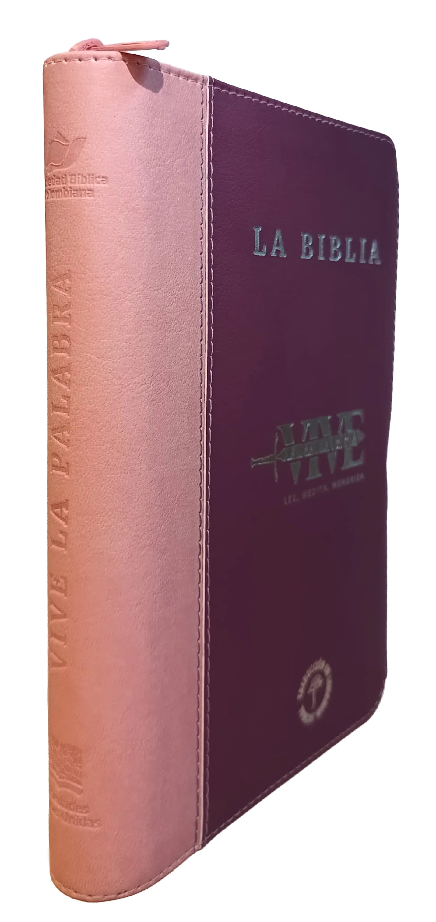 Biblia TLA Vive La Palabra Letra Grande con Cierre y ayudes QR