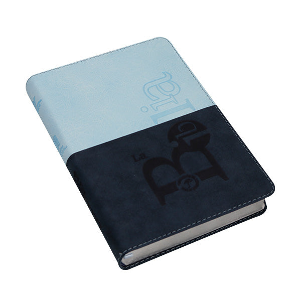 Biblia TLA Mediana Letra Grande 11 puntos Imitación piel Azul