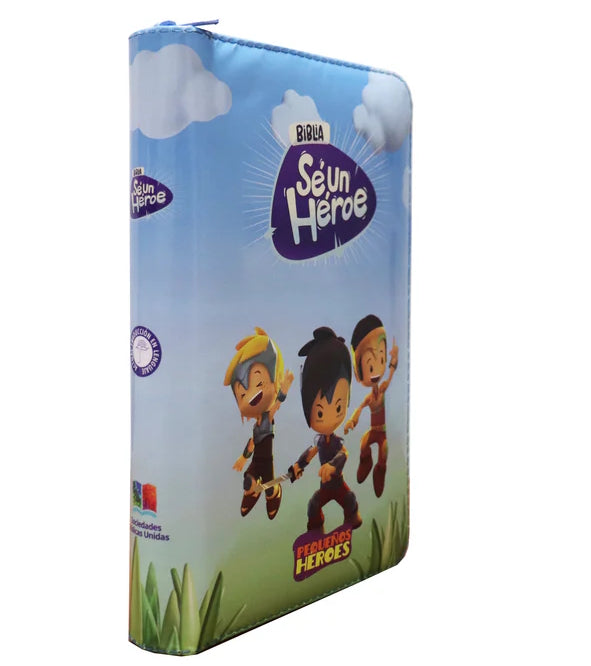 Biblia Infantil Tla Con Cierre Canto Azul