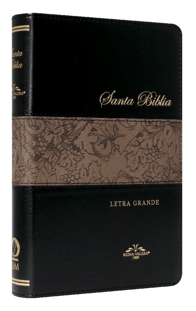 Biblia Reina Valera 1909 Mediana Letra Grande Imitación Piel