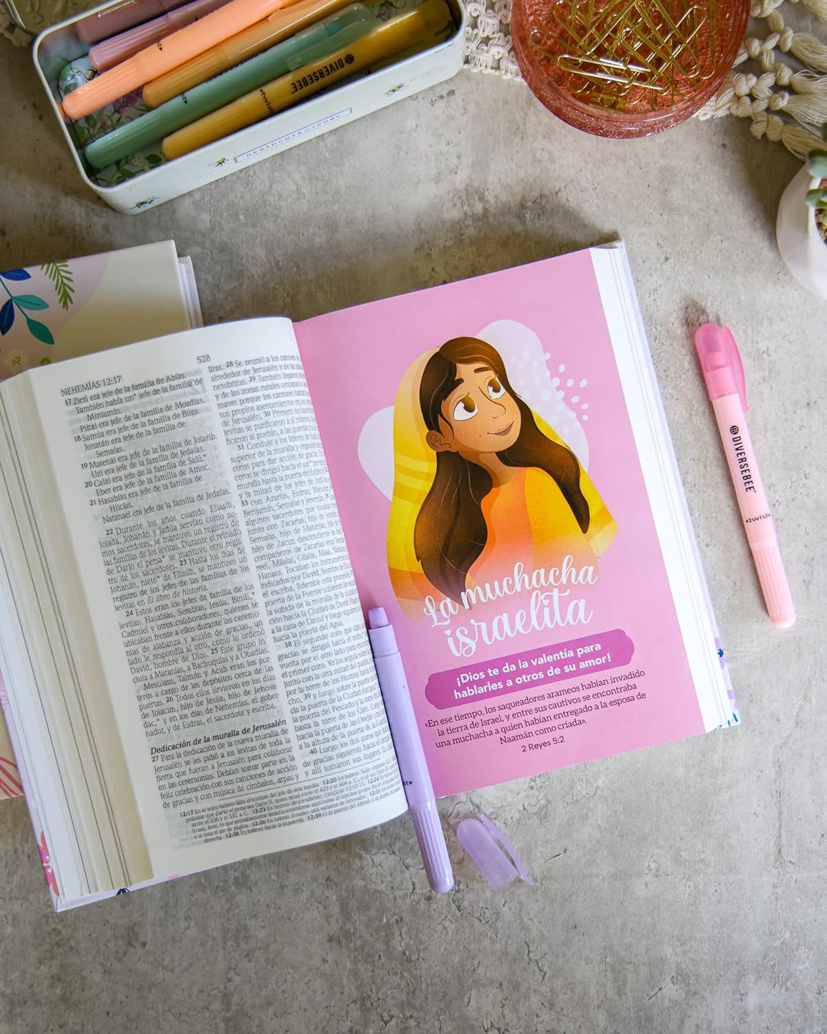 Biblia de Promesas para Niñas NTV – Historias Bíblicas, Tapa Dura