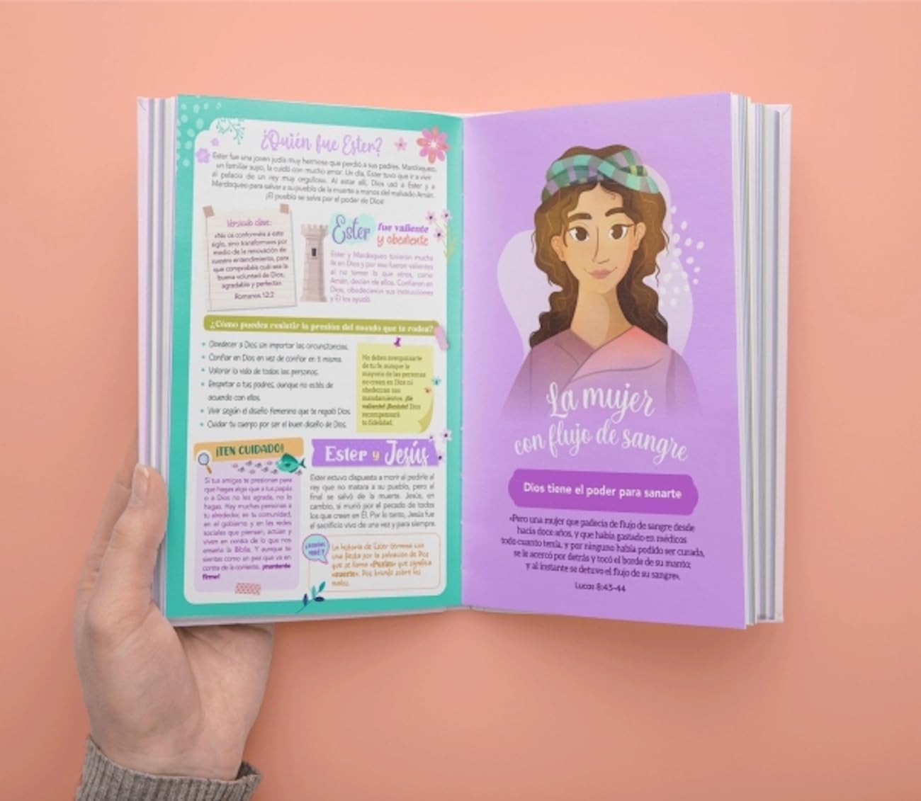 Biblia de Promesas para Niñas NTV – Historias Bíblicas, Tapa Dura