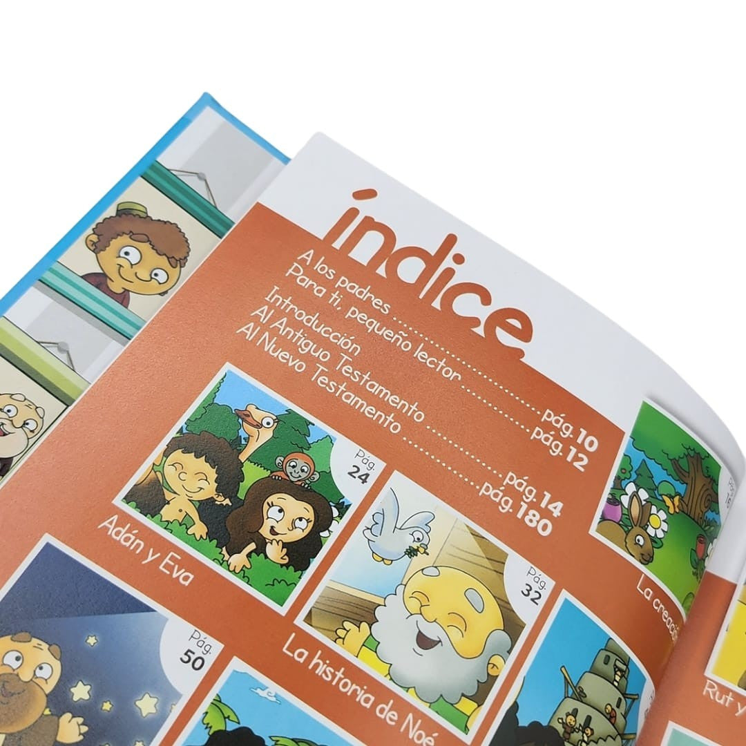 La Biblia para todos los niños Azul ilustrada