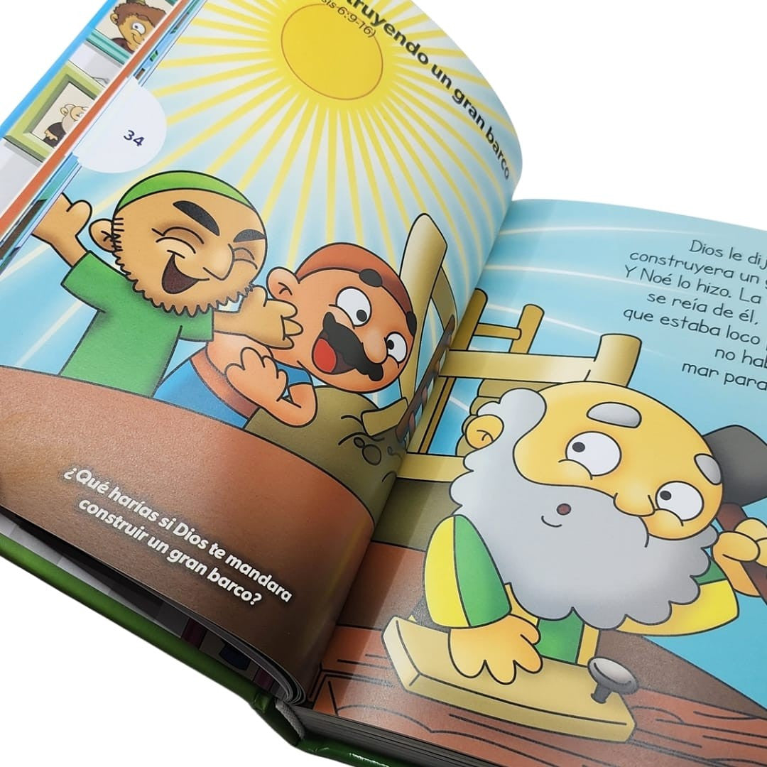 La Biblia para todos los niños Azul ilustrada