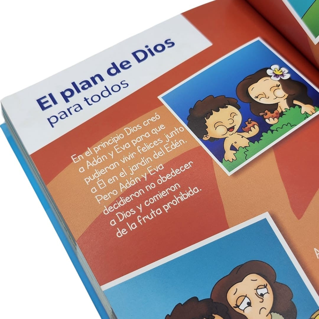 La Biblia para todos los niños Azul ilustrada