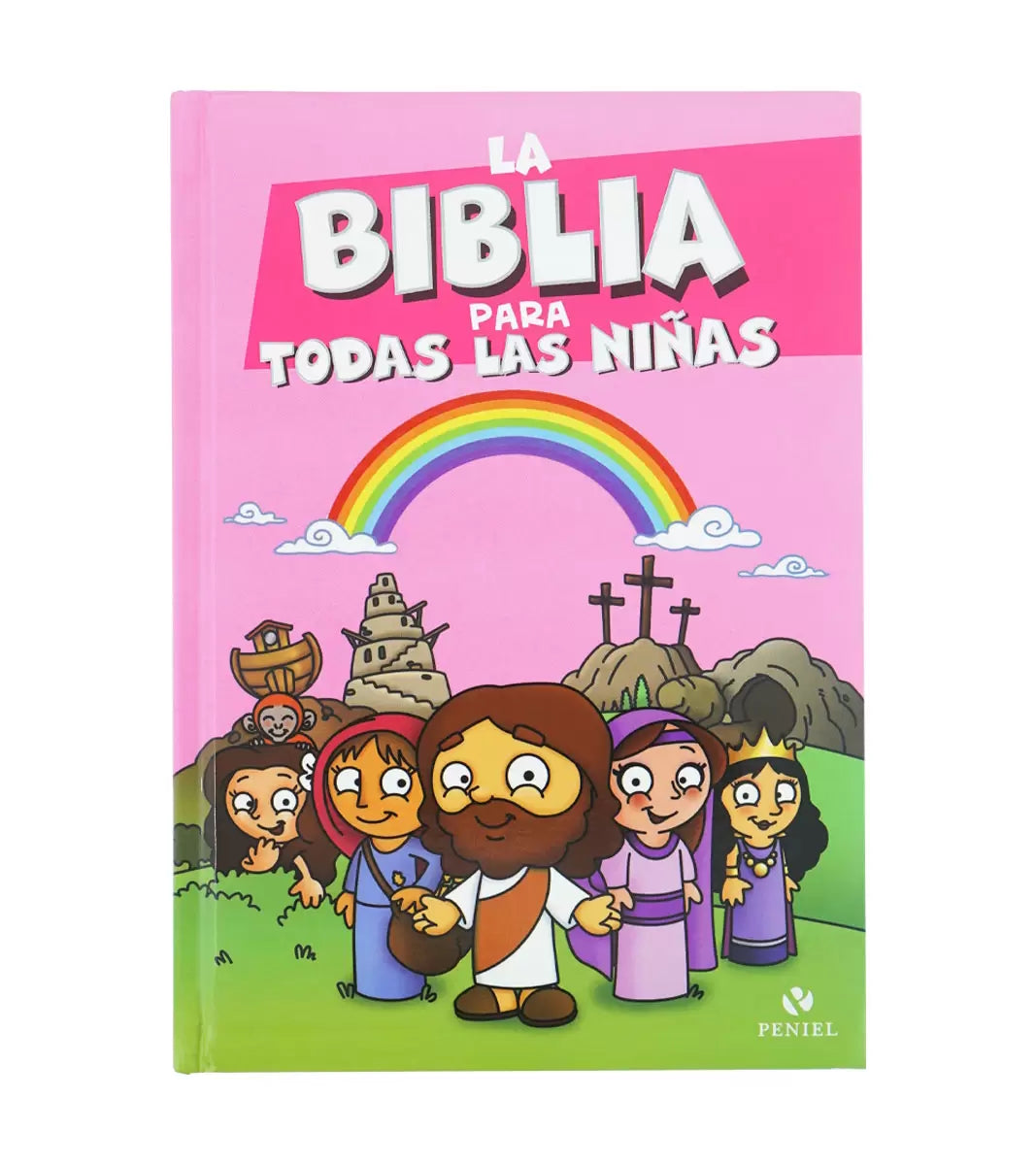 La Biblia para todos los niñas rosado ilustrada