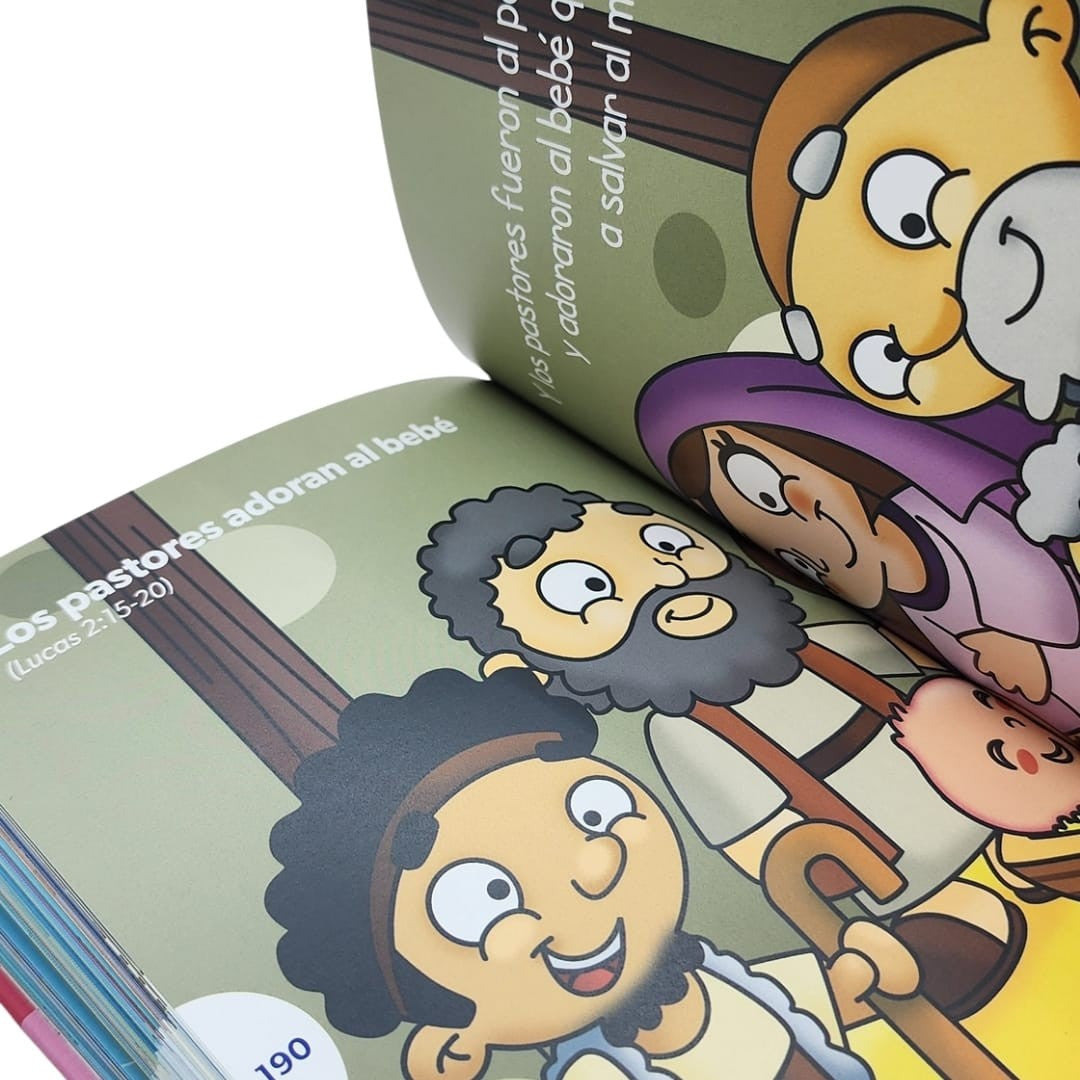 La Biblia para todos los niñas rosado ilustrada