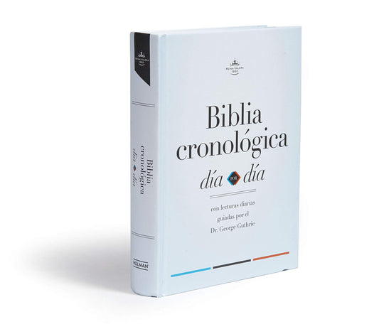 Biblia Reina Valera 1960 cronológica, día por día. Tapa dura