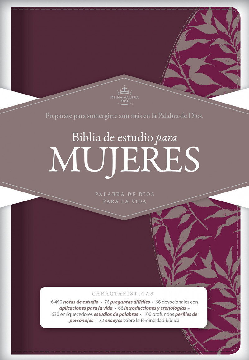 Biblia de Estudio para Mujeres Reina Valera 1960