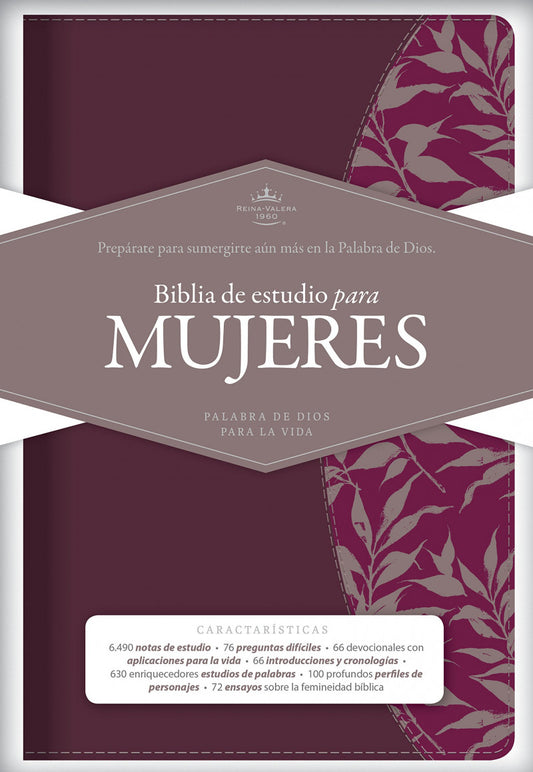 Biblia de Estudio para Mujeres Reina Valera 1960