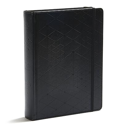 Biblia Reina Valera 1960 de apuntes negro, simil piel