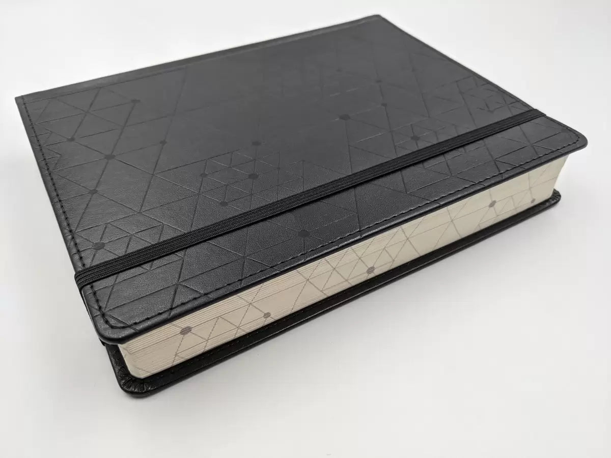 Biblia Reina Valera 1960 de apuntes negro, simil piel