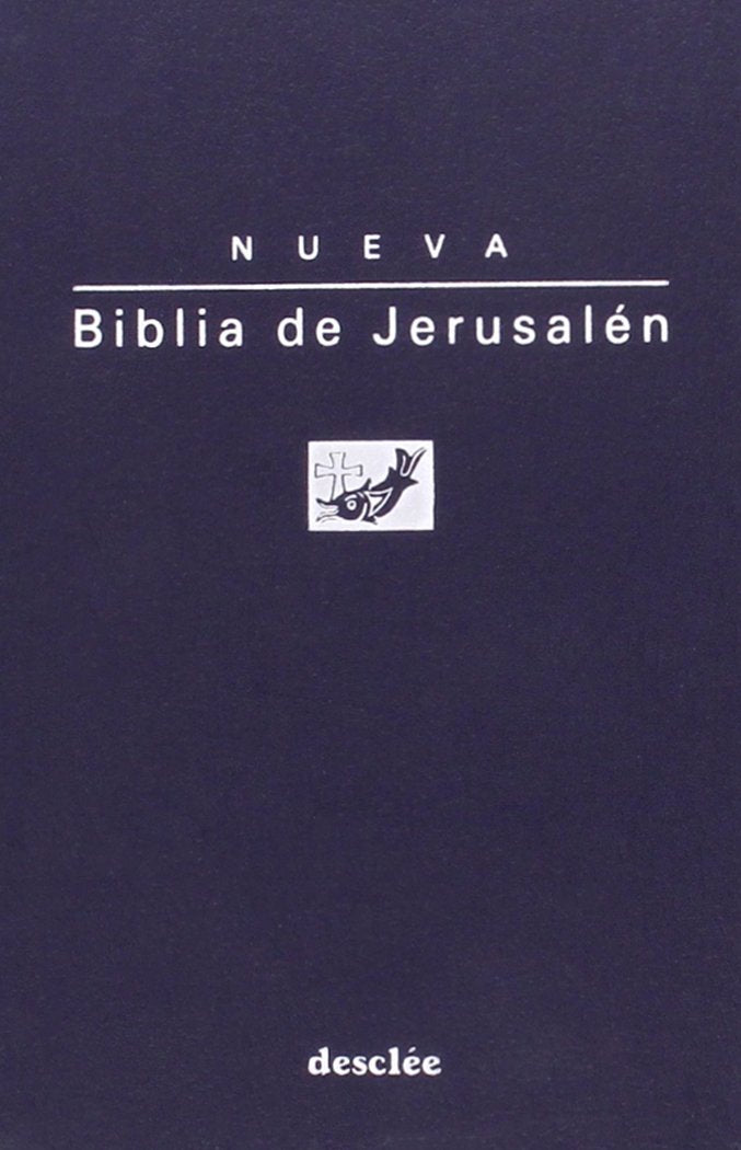 Biblia de Jerusalén compacta tapa flexible vinil