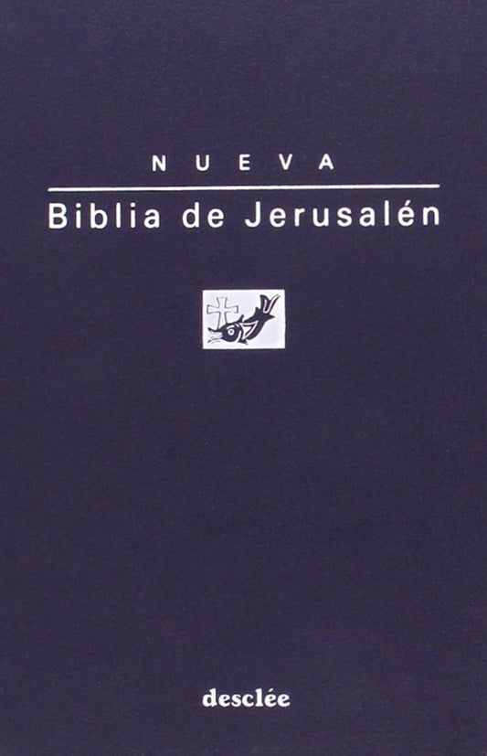 Biblia de Jerusalén compacta tapa flexible vinil