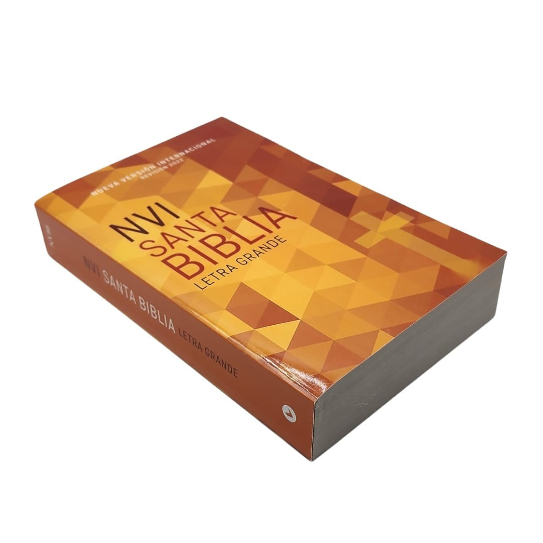 Biblia NVI 2022, edición rústica letra 9 puntos