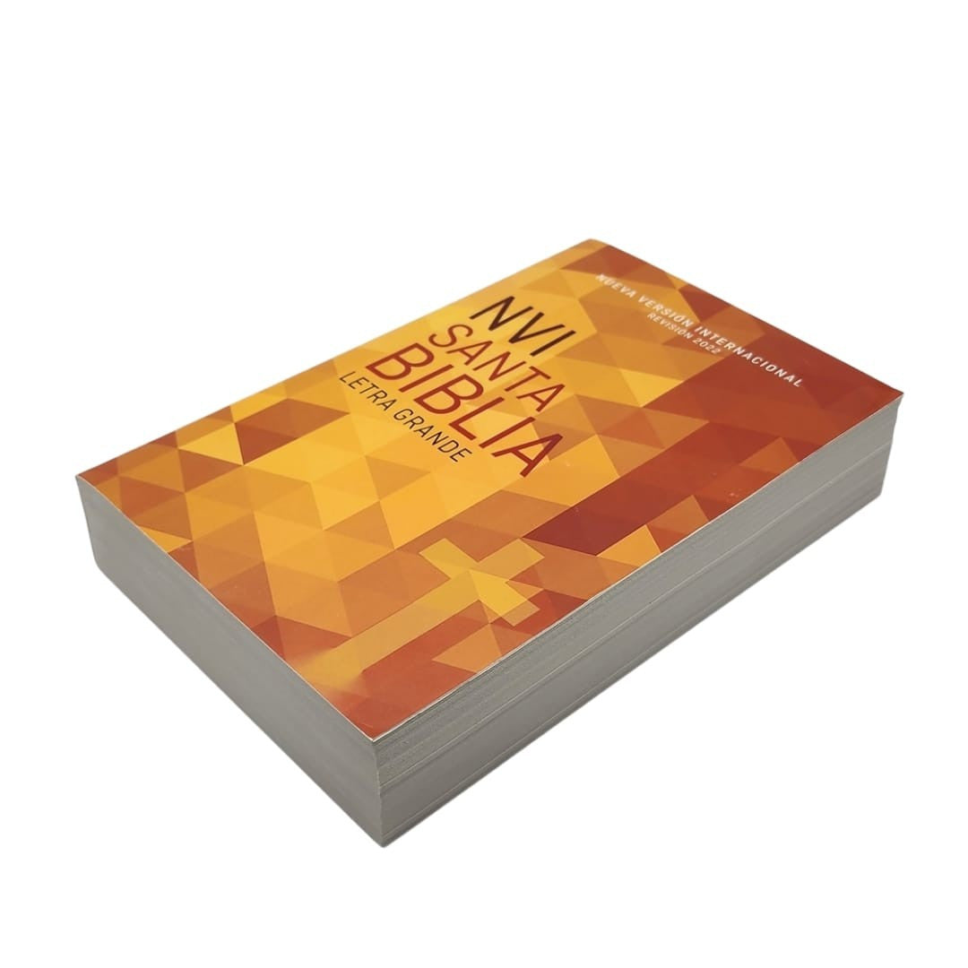Biblia NVI 2022, edición rústica letra 9 puntos
