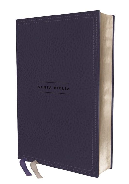 NVI, Santa Biblia, Revisión 2022, Ultrafina, Tamaño compacto, Leathersoft, Azul marino
