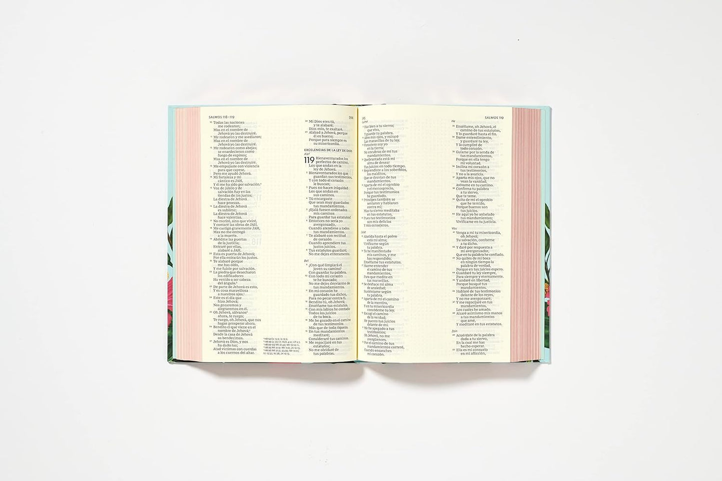 R60, Santa Biblia, Edición Artística, Tapa Dura/Tela, Floral