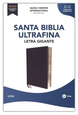 Biblia NVI 2022  Letra Gigante azul