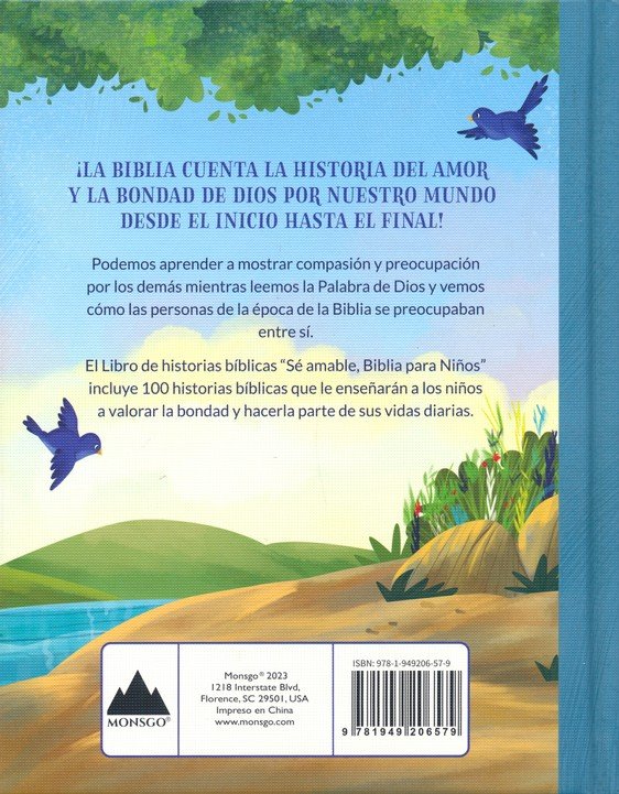 Biblia para niños Se Amable 3 a 6 años