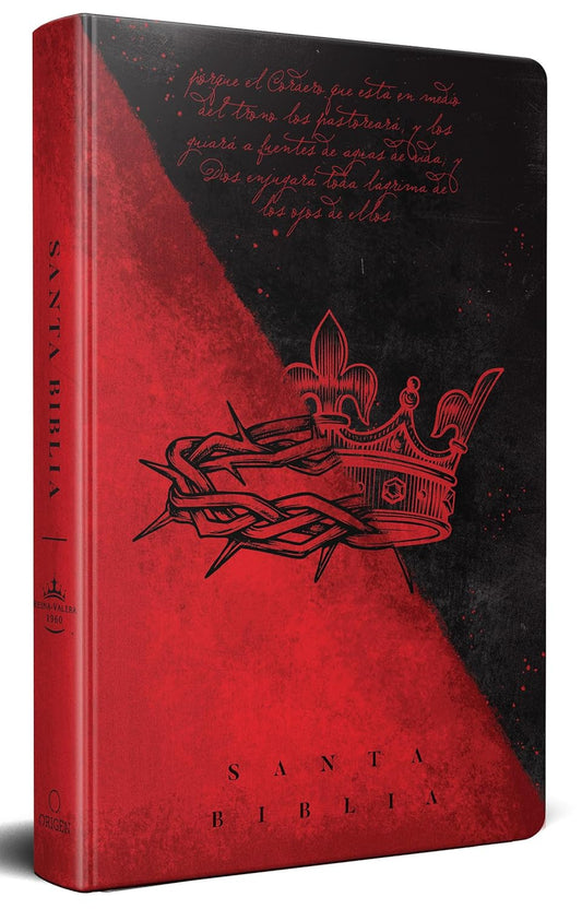 Biblia Reina Valera 1960 letra 10,5 puntos tapa dura doble corona